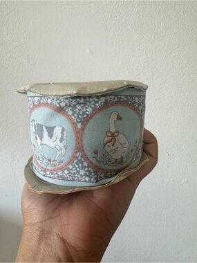 Vintage Lion Ribbon Farm Animal Ribbon